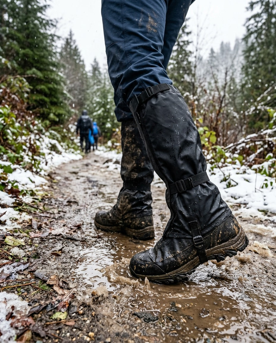 RESABLE WATERPROOF BOOT COVERS FOR RAIN, MUD & SNOW